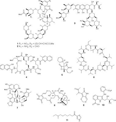 Study of marine microorganism metabolites: new resources for bioactive natural products
